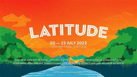 Latitude Festival 2023 Billets Composition Groupes Pour Latitude