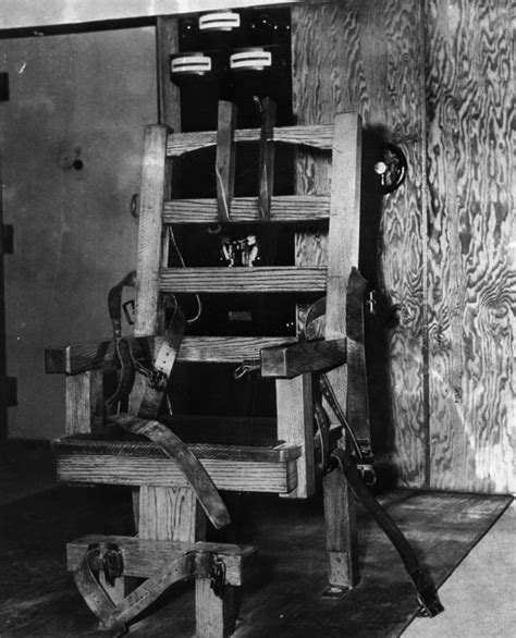 Florida Memory Electric Chair At Raiford State Prison Home Goods