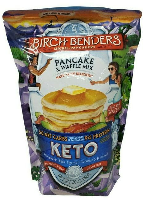 Birch Benders Micro Pancakery Keto Pancake And Waffle Mix 30 Oz