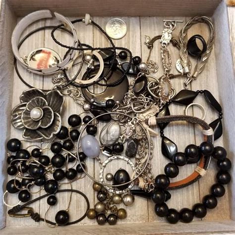 Vintage Junk Jewelry Destash Lot For Crafting Or Repurposing Etsy