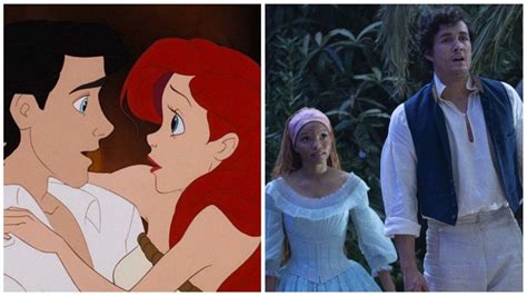 Ariel And Prince Eric What Are The Differences Between Their Live Action Romance And The