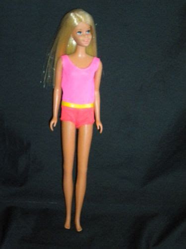 Vintage Barbie Malibu Francie Doll Pink Swimsuit Twist And Turn Tnt Sun Set 1068 Ebay Still