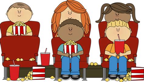 Kids Watching Movie Clipart Clip Art Library