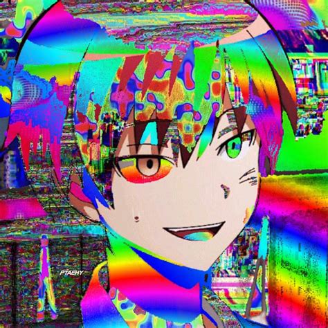 Glitchcore Aesthetic Rainbow Aesthetic Aesthetic Anime Anime Pixel