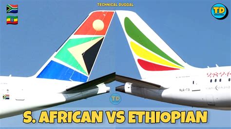South African Airways Vs Ethiopian Airlines Comparison 2022 Vs