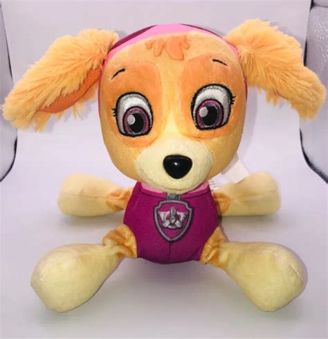 Nickelodeon Paw Patrol Skye Sky Girl Dog 6” Plushstuffed Animal Toy