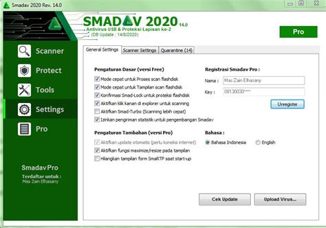 Serial Number Smadav Pro 2020 Rev 140 Full Serial Number