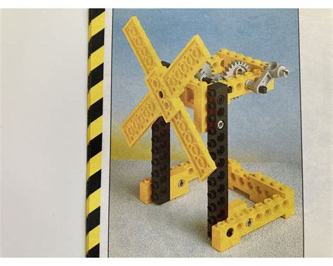 Lego Set 8020 1 B4 Windmill 1984 Technic Universal Building Set