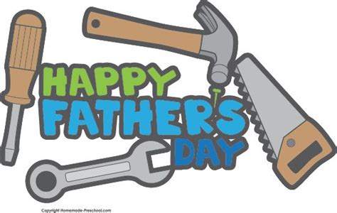 Celebrate the contributions made by the father figure in your life. Fun and Free Clipart | Happy father, Fathers day crafts ...