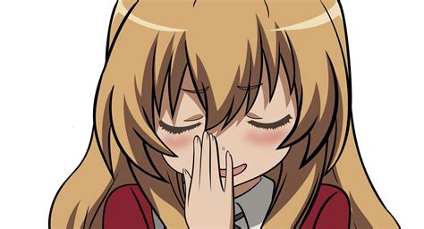 Shy Anime Girl 1024 X 1024 Ipad Wallpaper Download