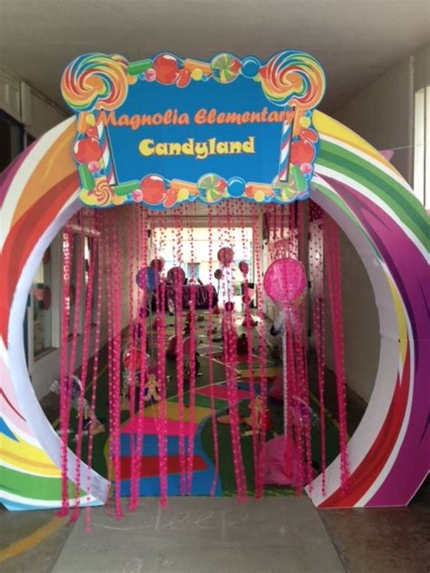 Father Daughter Candyland Dance Entranceused Poster Board And Duct