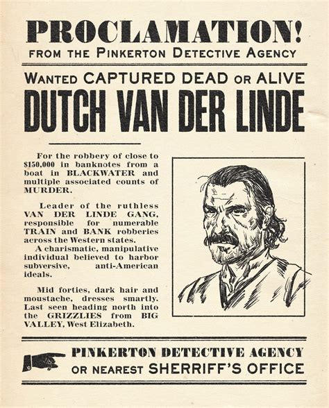 Dutch Van Der Linde Character Giant Bomb