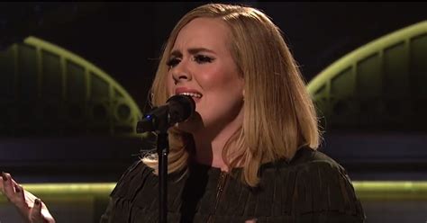 Adele Performs On Saturday Night Live November POPSUGAR Entertainment
