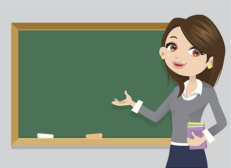 50 woman in front of chalkboard illustrations royalty free vector graphics and clip art istock