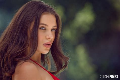 Pornstar Lana Rhoades With Hearts Tattoo On Right Buttock Is Naked By