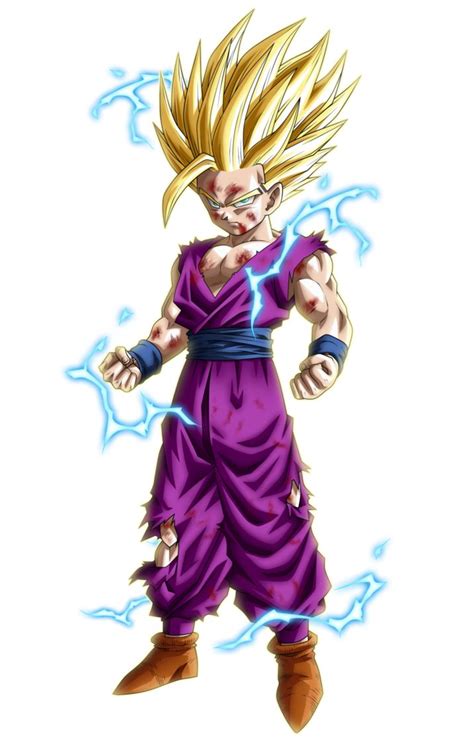 The Dragon Ball Character Is Wearing Purple