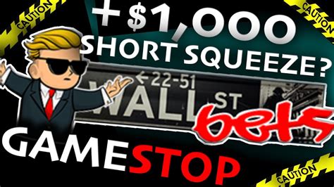 So why do i think there's a potential for a short squeeze? Reddit wallstreetbets Gme | 💎 $1000 short squeeze COMING ...