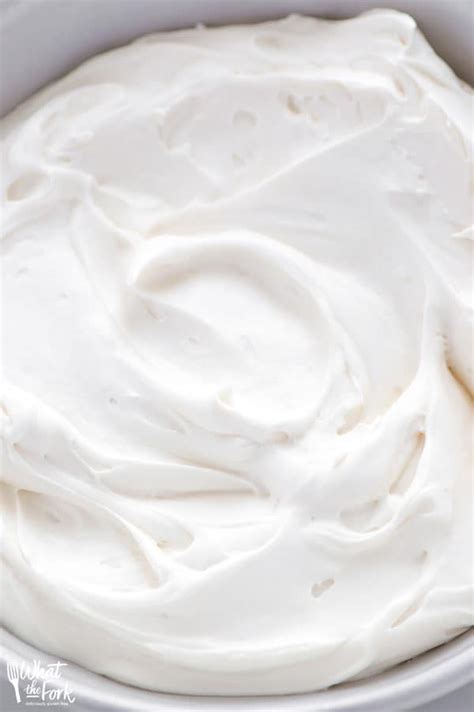 Two Ingredient White Chocolate Ganache Whipped Cream What The Fork