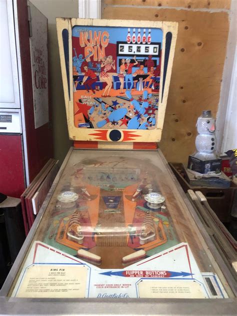 1973 Gottlieb King Pin Pinball Machine Toys And Games Chatham Kent