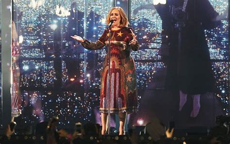 Adele Performs When We Were Young At Brit Awards