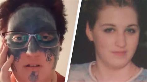 Meet Taylor White A Woman Whose Face Got Tattooed Without Her