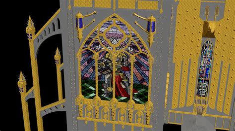 Imperial Shrine Cathedral High Poly 3d Model Max Obj Fbx 3dm Mtl