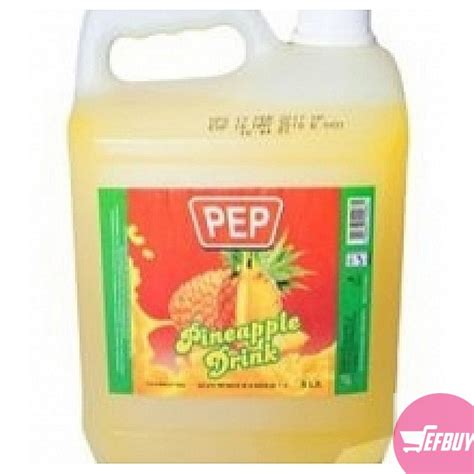 Peptang Pineapple Juice 5 Liters Sefbuy