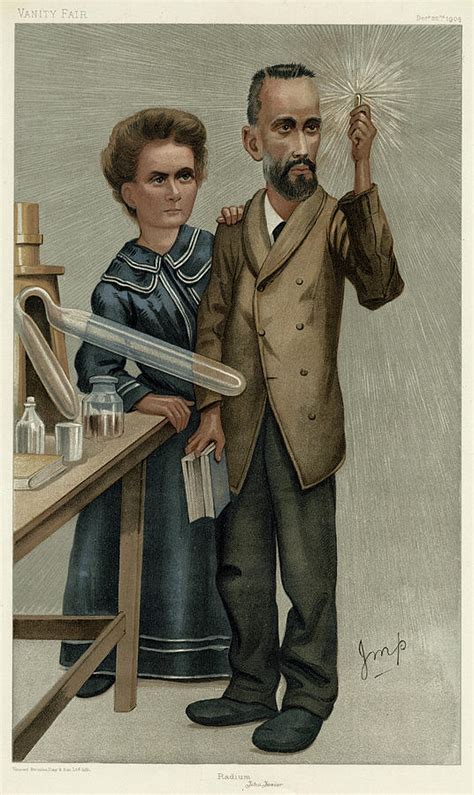 Marie 1867 1934 And Pierre Curie Drawing By Mary Evans Picture