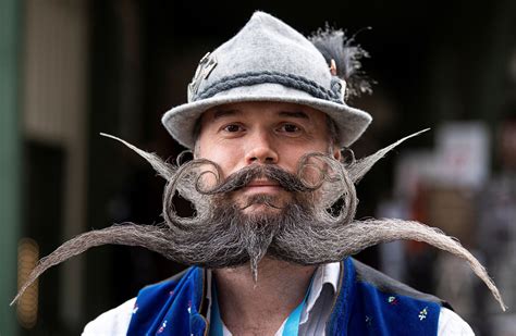 Beautiful Beards Majestic Mustaches Compete At German Championship