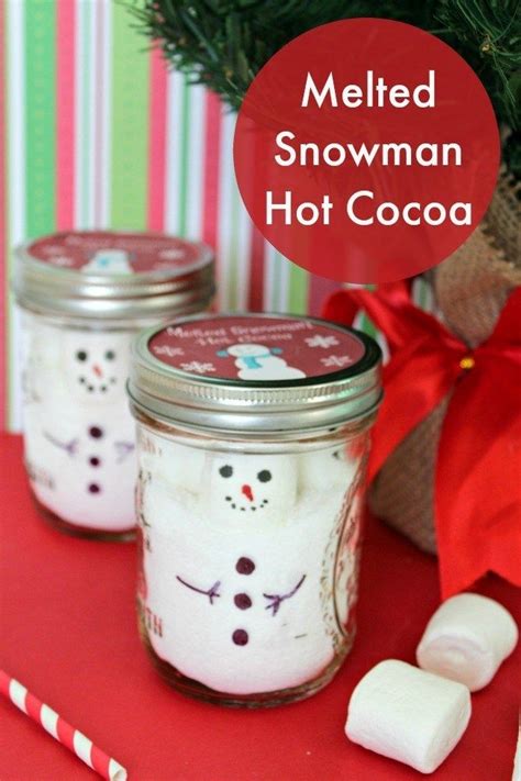 Melted Snowman Hot Cocoa Melted Snowman Popsicle Stick Christmas
