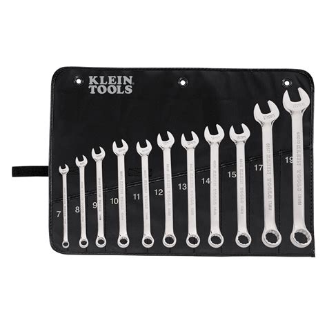 11 Piece Metric Combination Wrench Set 68502 Klein Tools For