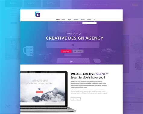 Karma is a free sneaker store website template that gives you a solid layout when starting your own ecommerce project. Creative Agency Website Template Free PSD - Download PSD