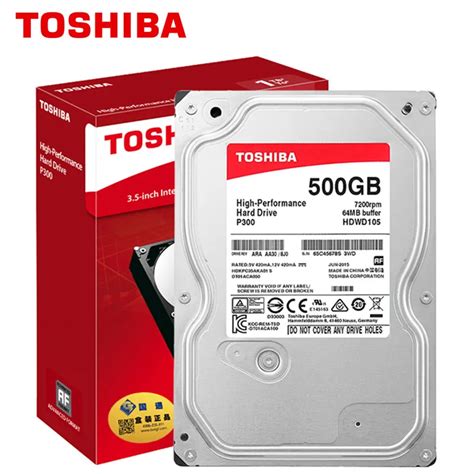 Toshiba 500g Internal Hdd Hard Drive Disk 500gb Hd 7200rpm 64m 35