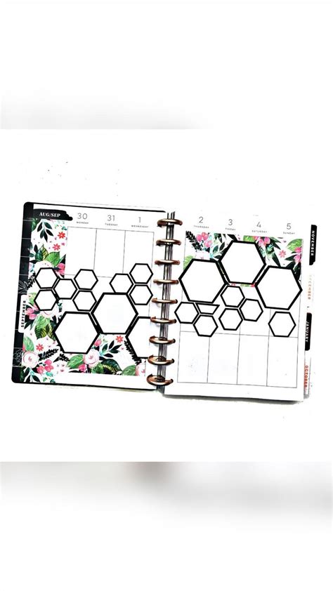 Happy Planner Hexagon Spread Calendars Organizers And Planners