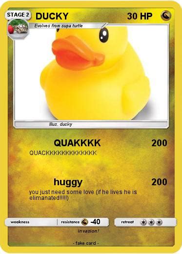 Pokémon Ducky 251 251 Quakkkk My Pokemon Card