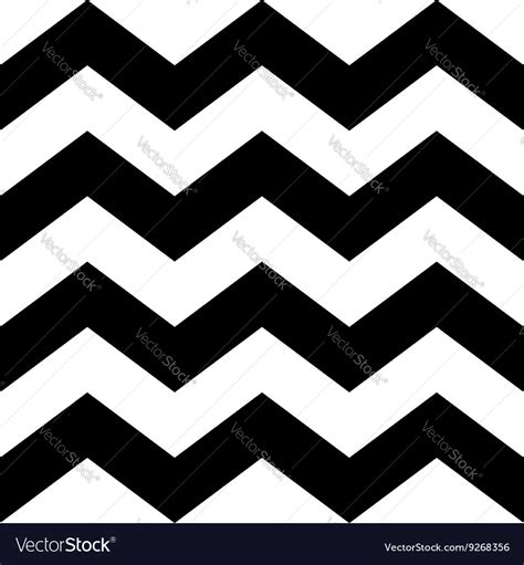 Zig Zag Lines Seamless Pattern Royalty Free Vector Image