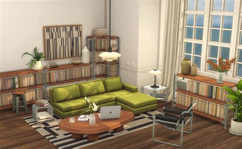 Pierisim Davids Apartment The Livingroom The Sims 4 Build Buy