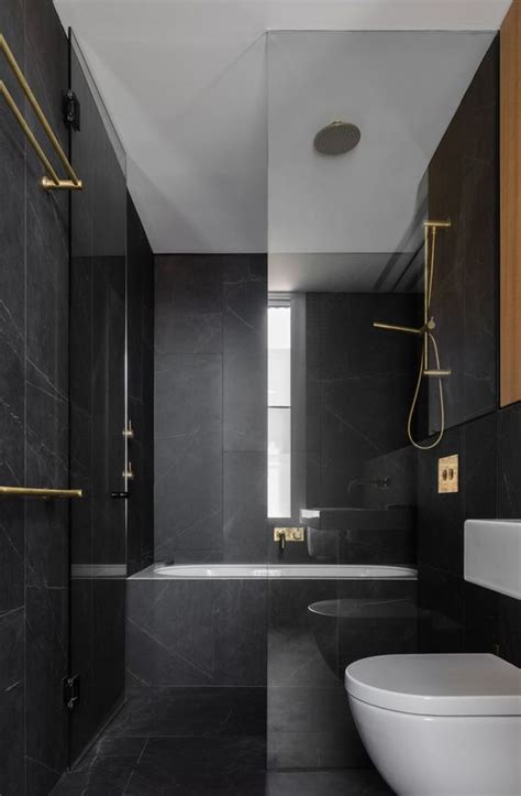 Gold is an amazing color that will help you can easily to make your bathroom more beautiful and classy. 25 Black And Gold Bathroom Decor Ideas - DigsDigs