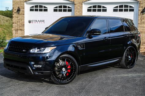 The car is thought out to the last detail. Range Rover Sport Looking Mean with Blacked Out Mesh ...