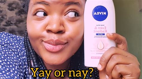 My Honest Review After Using Nivea Even And Radiant Spf 15 Body Lotion