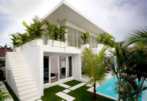 Luxury Modern House White Exotic World Of Mouth Interior