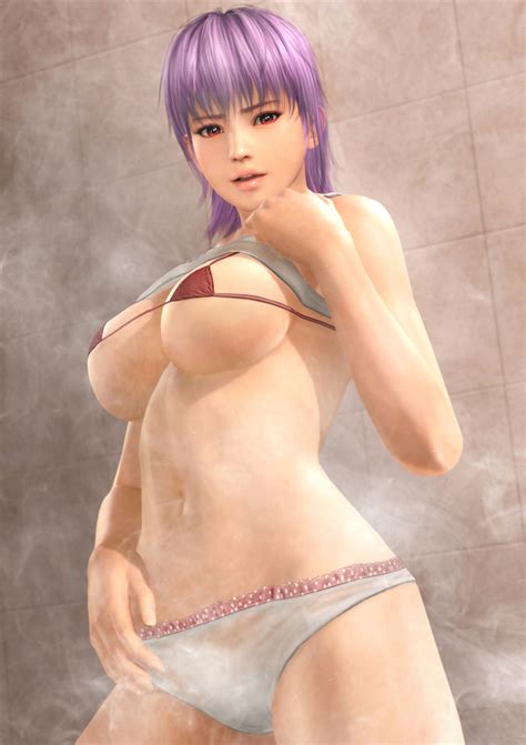 Ayane Doa Dead Or Alive Dead Or Alive Xtreme 3 Fortune Official Art 1girl 3d Bikini