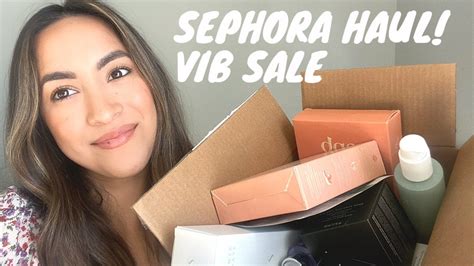 Sephora Haul Vib Sale Youtube