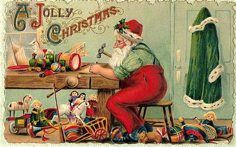 6 Best Printable Vintage Christmas Postcards