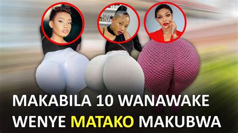 Makabila 10 Wanawake Wenye Matako Makubwa Tanzania Youtube
