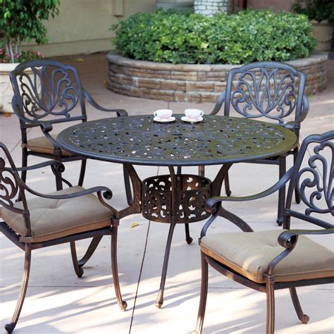 Outfit Your Patio With Durable Aluminium Furniture Patio Designs