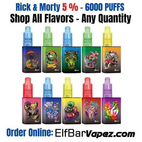 Rick And Morty Box Pro Fast Shipping Lowest Price Elfbarvape