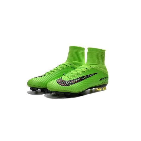 Nike Soccer Cleats Nike Mercurial Superfly V Fg Green Black