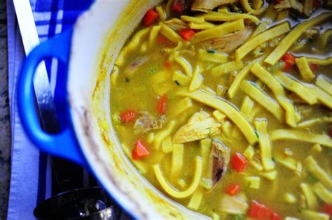 Stir to combine and simmer for ten minutes to meld flavors. This Homemade Chicken and Noodles Recipe Is Thick and ...