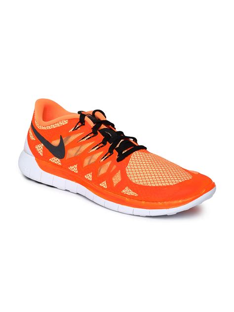 Myntra Nike Men Neon Orange Free 50 Running Shoes 683959 Buy Myntra